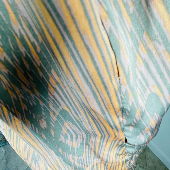 DEREK LAM For Design Nation WOODGRAIN Print Satin BUBBLE Mini DRESS Medium - Picture 10 of 16